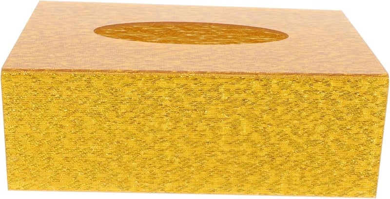 حامل علبة المناديل المربع من الأكريليك عالي الجودة، موزع ورق المناديل الزخرفي للمنزل - Image 1